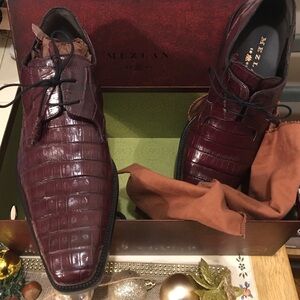Mezlan Crocodile Shoes
